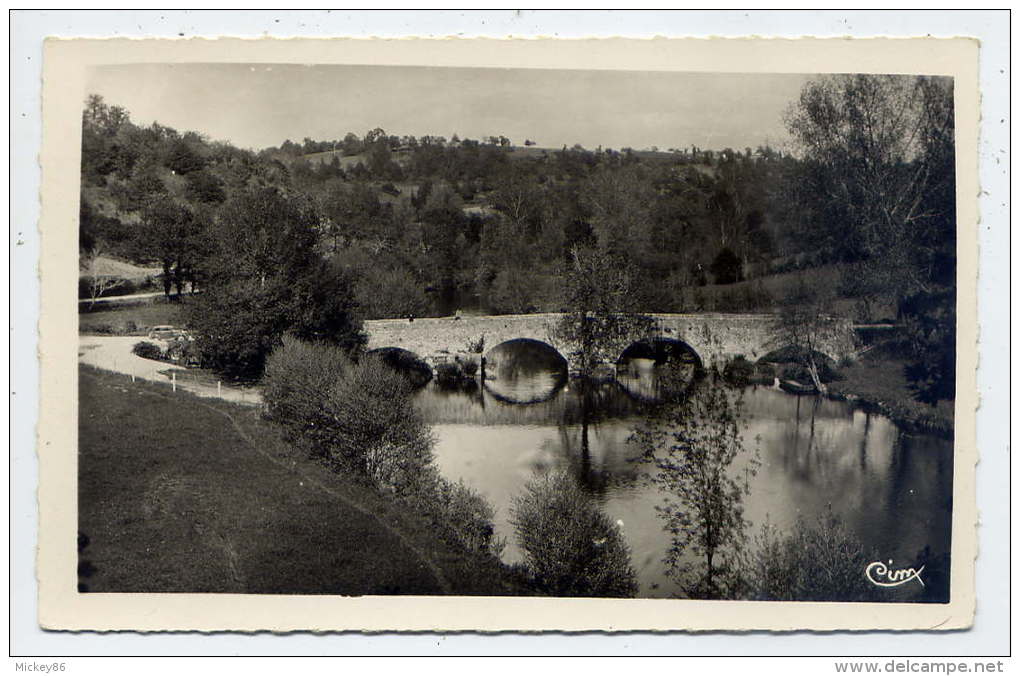 RANCON--Le Pont Sur La Gartempe ,cpsm 9 X 14 N°1 éd Combier - Rilhac Rancon