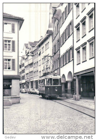 Chemin De Fer RhSt, Train à Altstätten, Photo 1973 BVA RhSt 12 - Altstätten