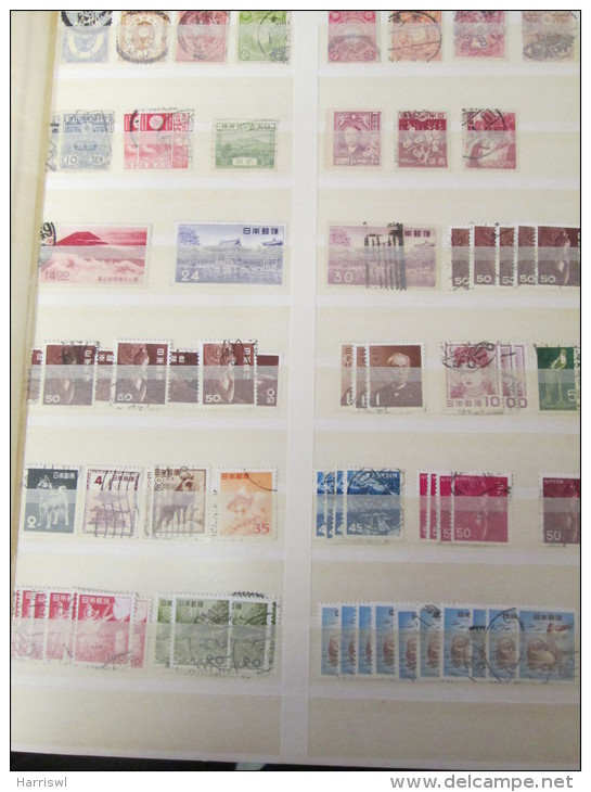 JAPAN DUPLICATED STAMP RANGE APPROX 300+ STAMPS - Collections, Lots & Séries