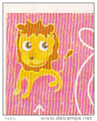 Used On Piece, Miniature Bunny Fun &amp; Games,  Lion, Bear, Rabbit, Animal,  Clown, Reptile, Swan Bird, China 2007 - Gebruikt