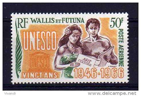 Wallis & Futuna - 1966 - 20th Anniversary Of UNESCO - MH - Ongebruikt
