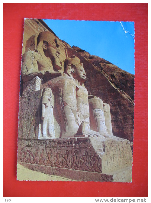 ABU SIMBEL THE STATUES OF RAMSES.... - Abu Simbel Temples