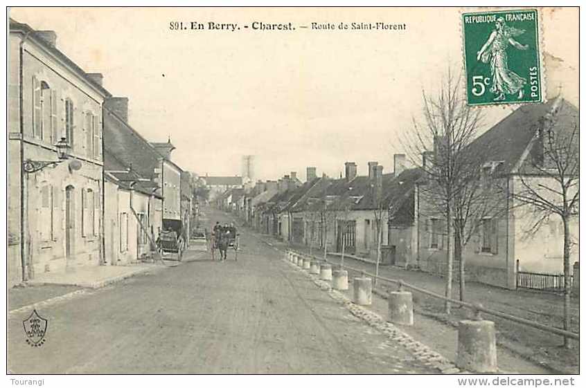 Juin13 1232 : Charost  -  Route De Saint-Florent - Clémont