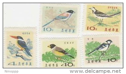 Korea-1965 Birds MNH, One Stamp Is Light Hinged - Other & Unclassified