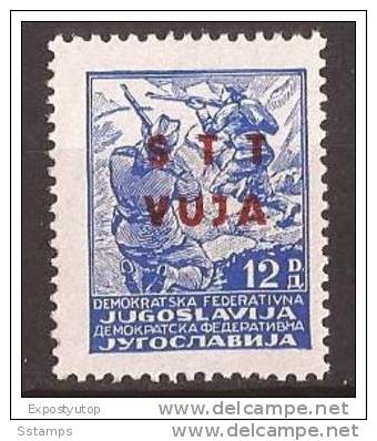 1948J-1 TRIESTE ZONA B RR FRANCOBOLLO NON REGISTRATO- NOT REGISTRED In The Catalog RR MNH LUX - Neufs