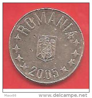 ROMANIA - 2005 - COIN MONETA - 10 BANI - CONDIZIONI QSPL - Roumanie