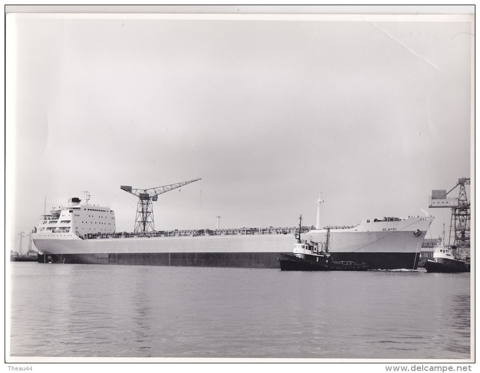 Le Pétrolier " GLAFKI "  -  Voir Description - Document Photographique Des Chantiers De L'Atlantique De Saint-Nazaire - Petroliere