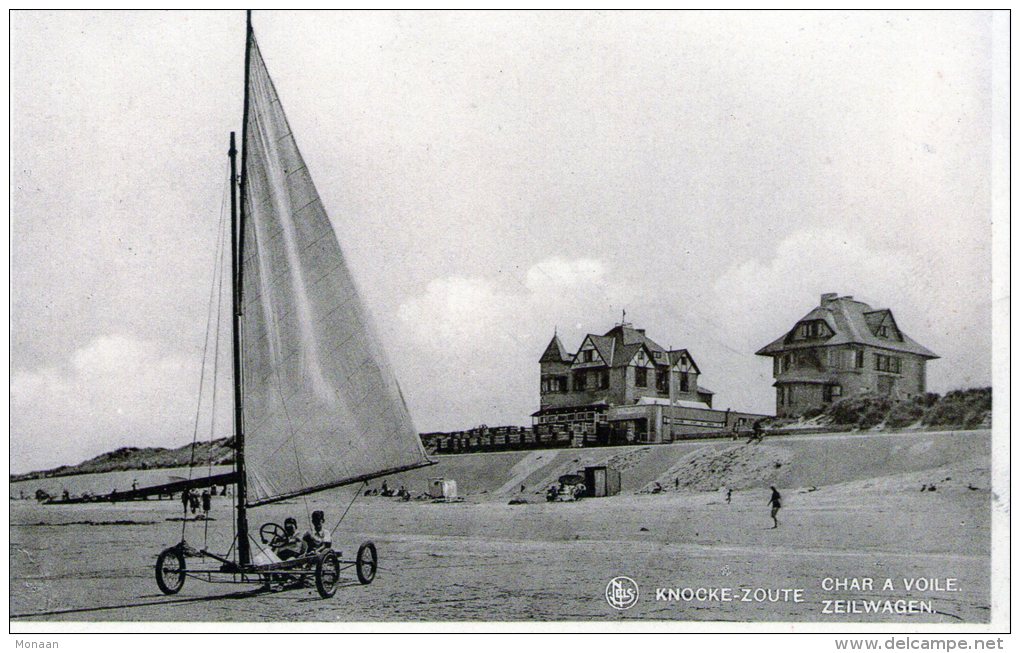 KNOCKE-ZOUTE - Char à Voile - Knokke