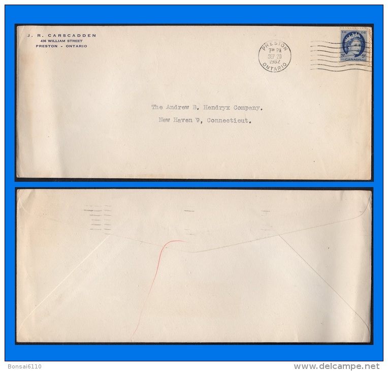 CA 1961-1965, 5 Nice Used Covers (5 Scans) - Postgeschiedenis