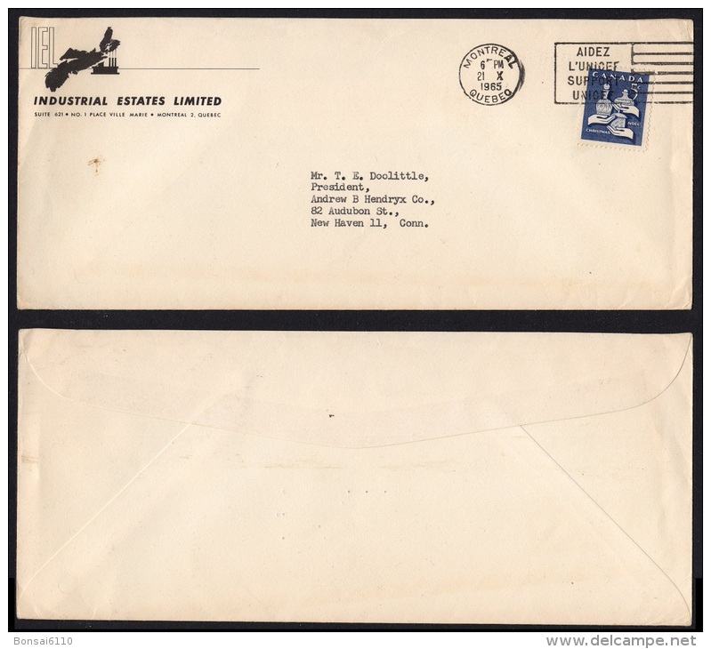 CA 1961-1965, 5 Nice Used Covers (5 Scans) - Postal History