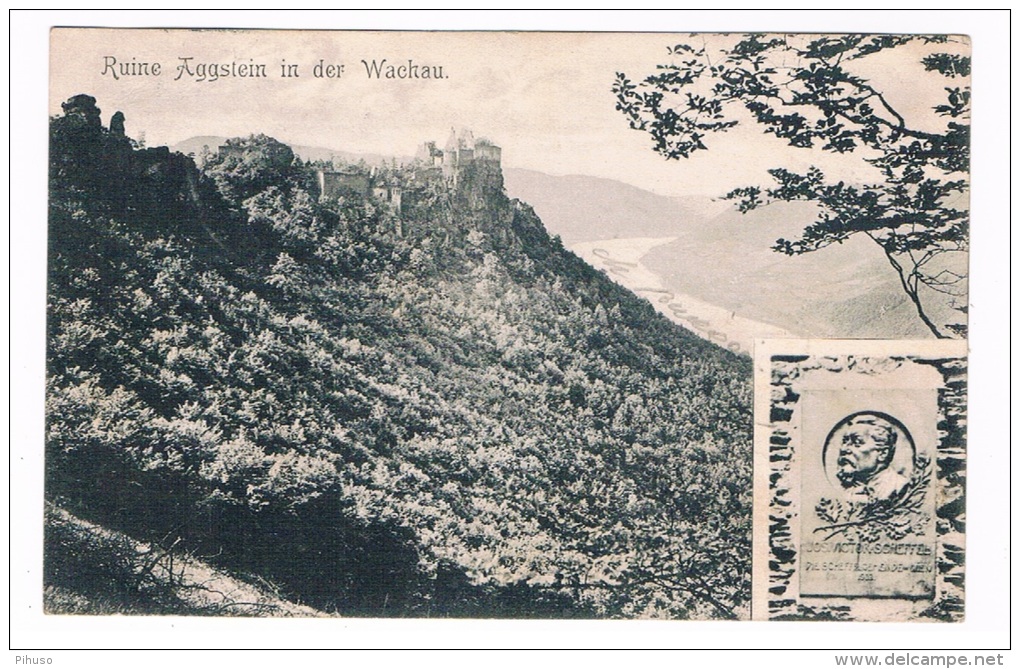 Ö-1618    SCHÖNBÜHEL-AGGSBACH : Ruine Aggstein In Der Wachau - Melk