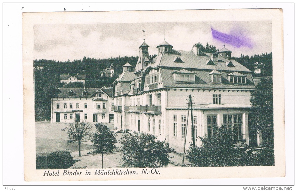 Ö-1619    MÖNICHKIRCHEN : Hotel Binder - Neunkirchen