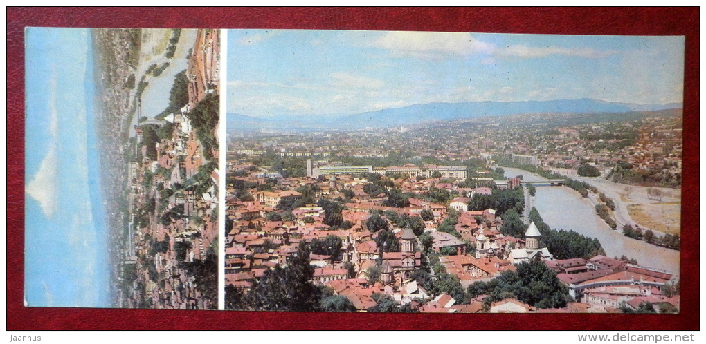 City Panorama - Tbilisi - Georgia USSR - Unused - Géorgie