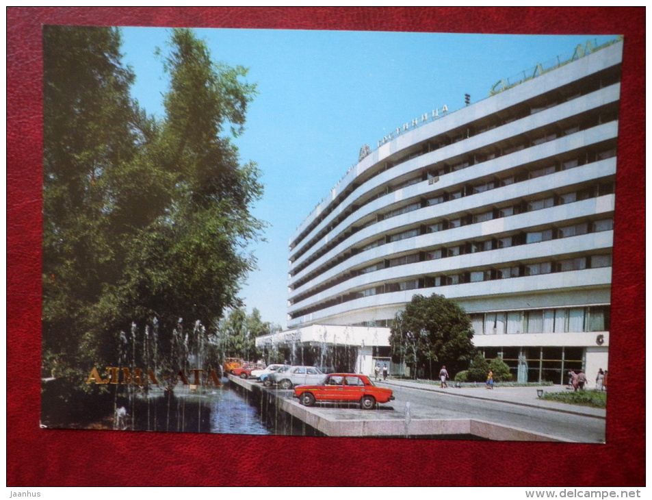 Hotel Alma-Ata - Almaty - Alma-Ata - 1984 - Kazakhstan USSR - Unused - Kazakhstan