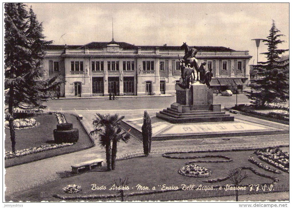 BUSTO ARSIZIO ,   Stazione  Ferroviaria - Busto Arsizio