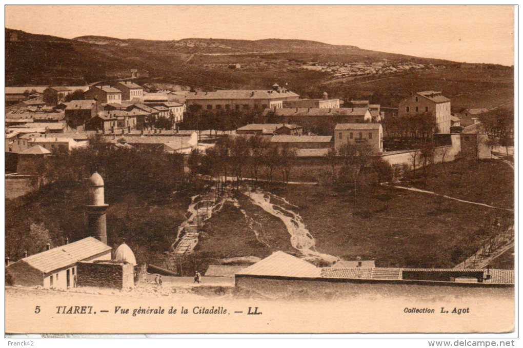 Algerie. Tiaret. Vue Générale De La Citadelle - Tiaret