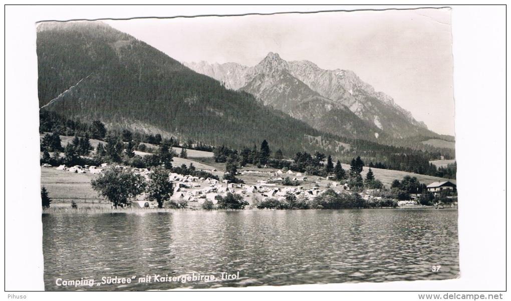 Ö-1652    WALCHSEE : Camping Sudsee Mit Kaisergebirge - Sonstige & Ohne Zuordnung