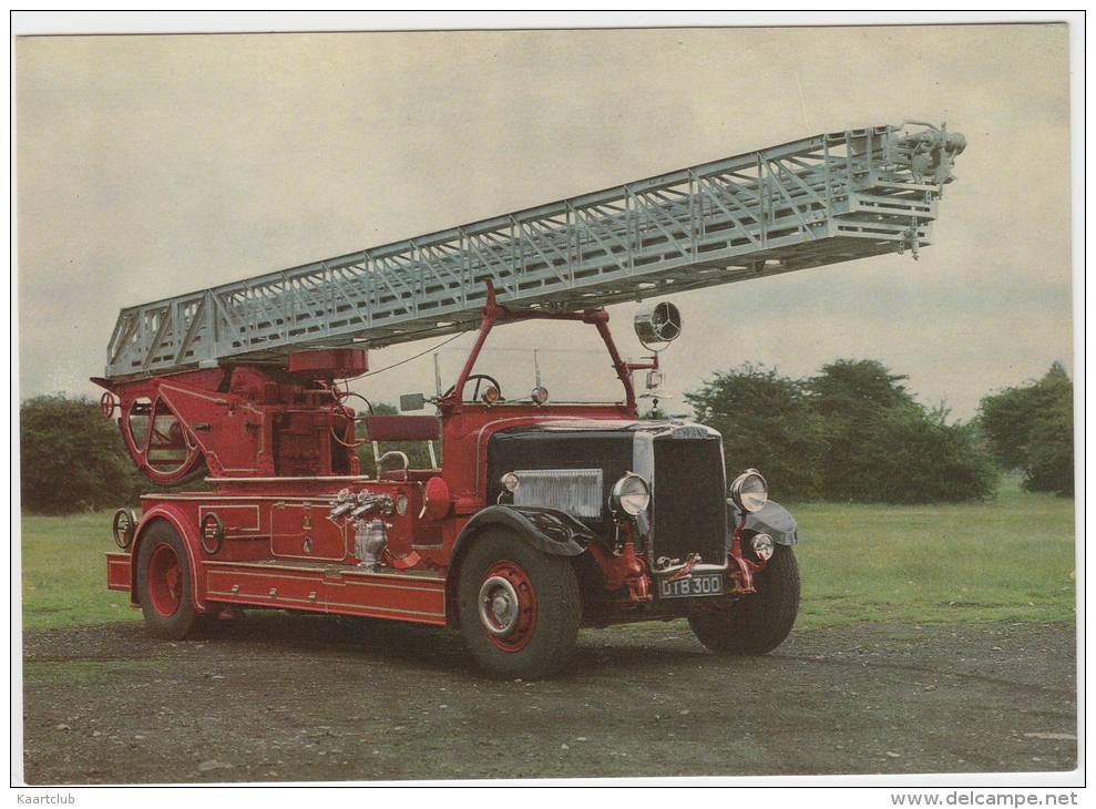 OLDTIMER LEYLAND  FIRE TRUCK: TURNTABLE APPLIANCE - England - Trucks, Vans &  Lorries