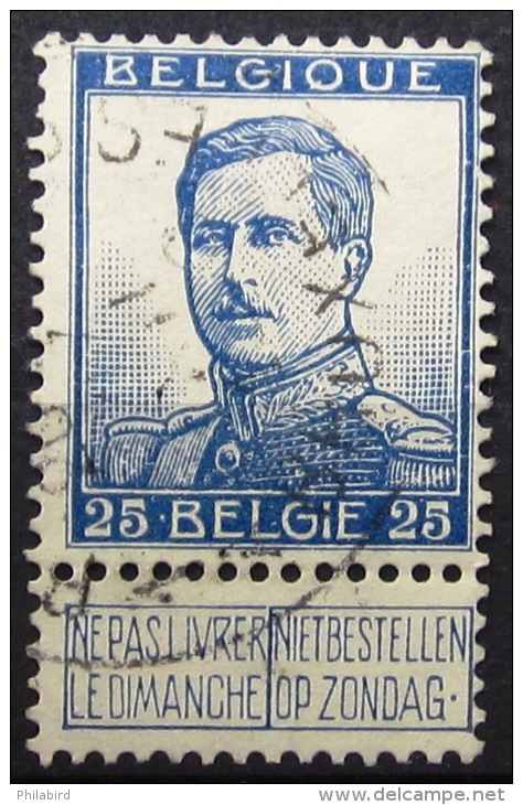 BELGIQUE         N°  120          OBLITERE - 1912 Pellens