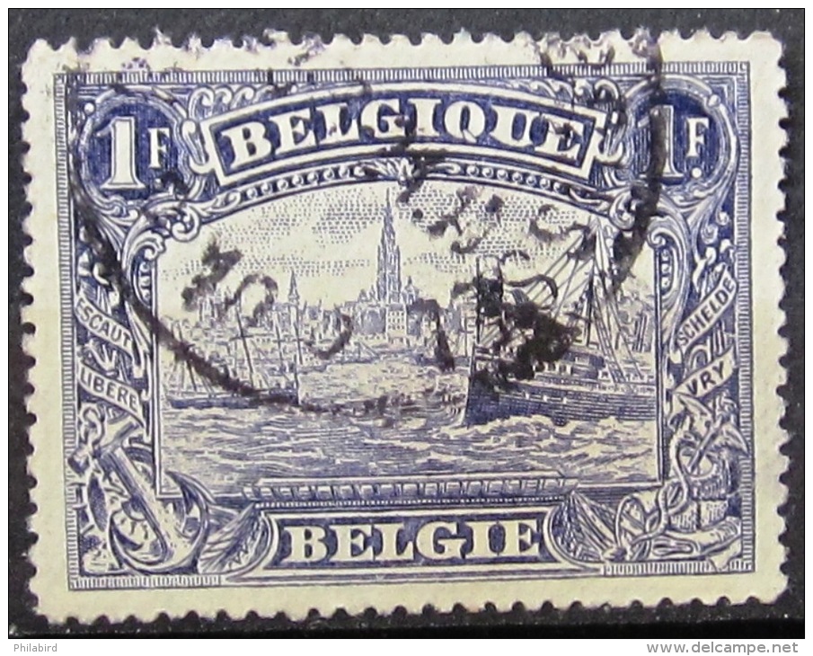 BELGIQUE         N°  145          OBLITERE - 1915-1920 Albert I