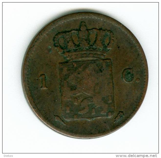 Niederlande 1 Cent 1827    #m143 - 1815-1840 : Willem I