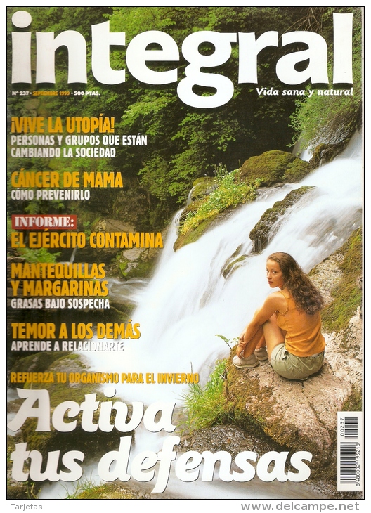 REVISTAS DE INTEGRAL TEMAS DE VIDA SANA A 1 EURO CADA UNA (ECOLOGIA) - [3] 1991-…