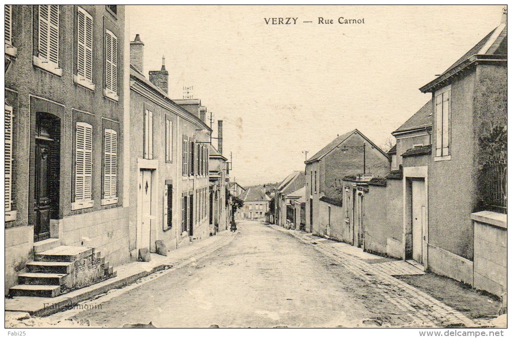 VERZY Rue Carnot - Verzy