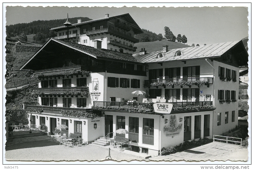 AUTRICHE : SAALBACH - HOTEL SAALBACHER HOF / ADDRESS - HOVE, BENETTS DRIVE (ALLAN) - Saalbach