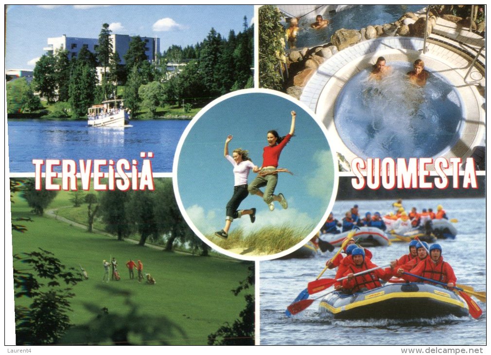 (199) Finland - Whitewater Boating - Rafting - Golf - Spa Etc - Rudersport