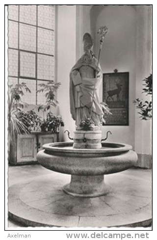 CPSM, ST. BLASIEN: Taufkapelle Mit Der Statue Des Hl. Blasius - St. Blasien