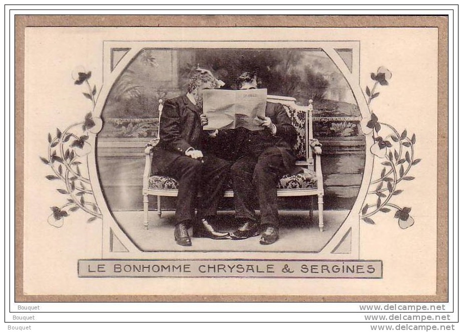 SERIE LES ANNALES - POLITIQUES ET LITTERAIRES - LE BONHOMME CHRYSALE & SERGINES  - Avant 1904 - Philosophie & Pensées