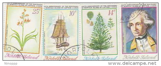 Norfolk Island-1974 Bicentenary Discovery Norfolk Island Used - Norfolk Island