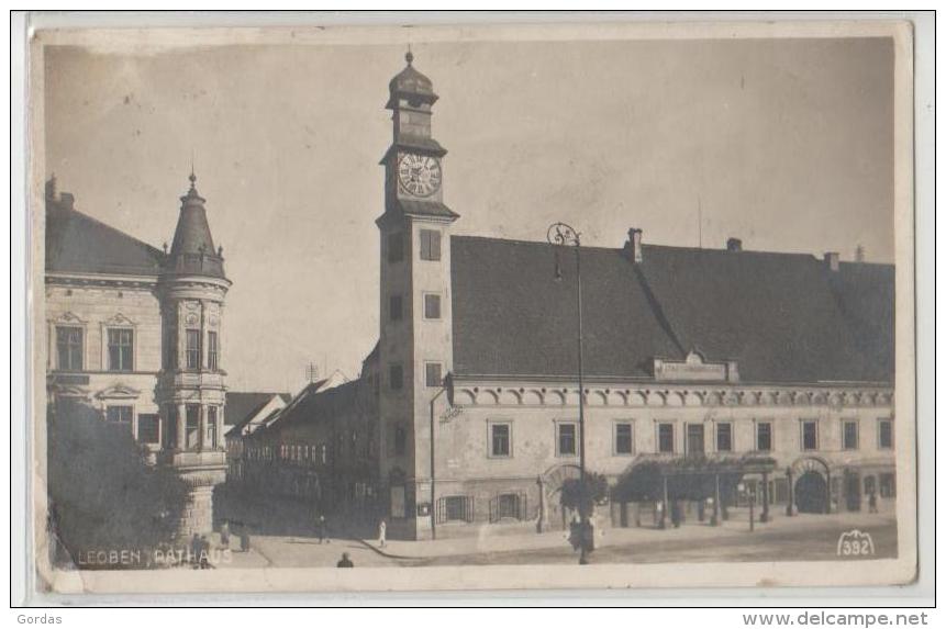 Austria - Leoben - Rathaus - Leoben