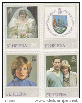 Saint Helena Island-1982 Princess Diana 21st Birthday MNH - Sainte-Hélène