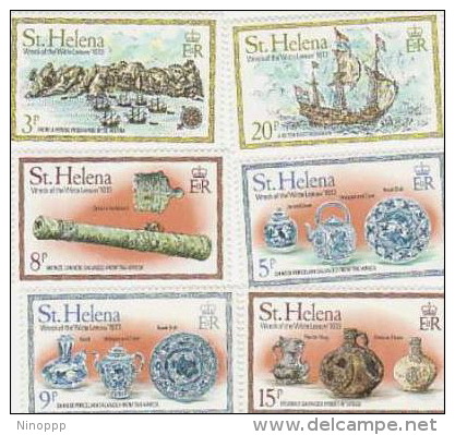 Saint Helena Island-1978 Wreck Of The Witte Leeuw MNH - Sainte-Hélène