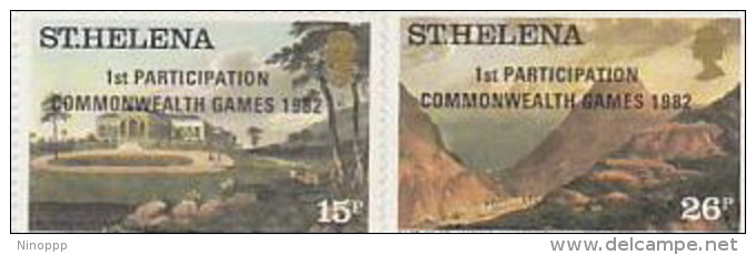 Saint Helena Island-1982 1st Partecipation Commonwealth Games MNH - Saint Helena Island