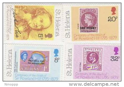 Saint Helena Island-1979 Rowland Hill Birth Centenary MNH - Sainte-Hélène