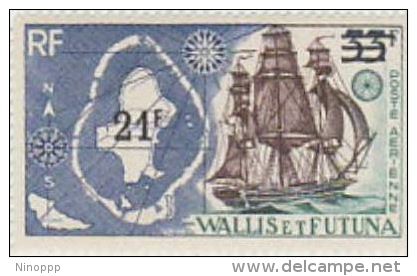 Wallis And Futuna -1971 212fr On 33fr Ship MNH - Other & Unclassified