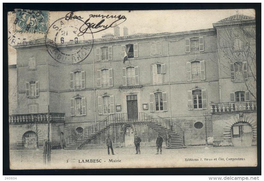 5  -  LAMBESC  --  La Mairie - Lambesc