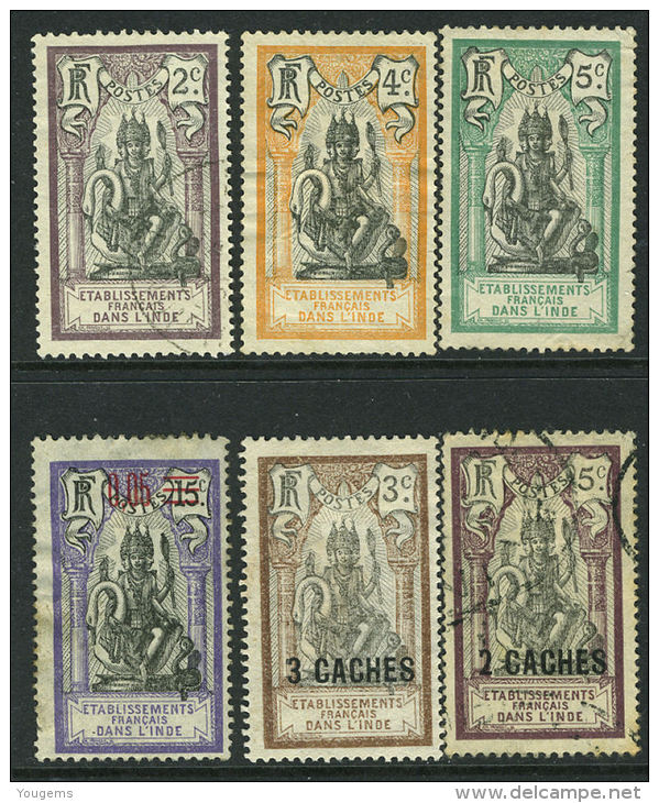 French:Indian Settlements  1914  Brahma VFU - Otros & Sin Clasificación