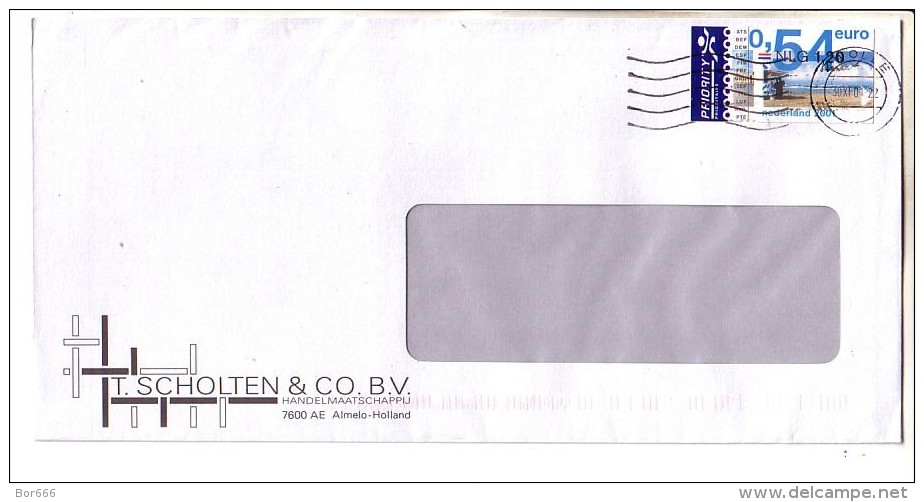 GOOD NETHERLANDS Postal Cover To GERMANY 2001 - Good Stamped: Beach - Briefe U. Dokumente