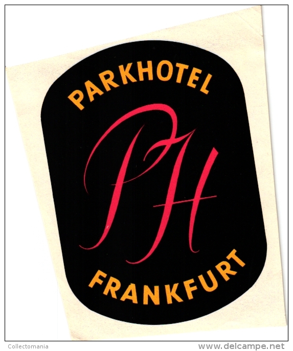 20 Hotel labels -GERMANY duitsland Deutschland  Durchheim Darmstadt Rostock Ravensburg Rhondorf Rudesheim Reutlingen