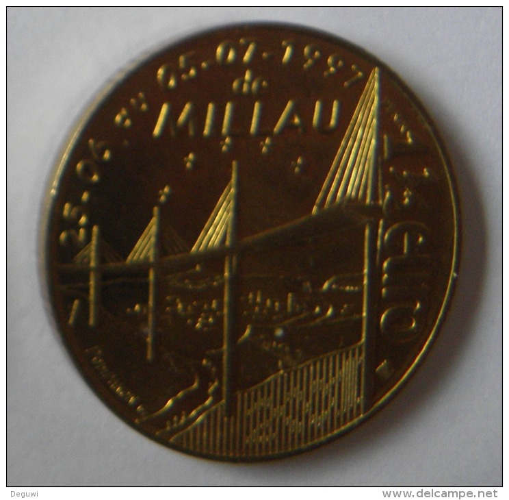 1,5 Euro Temporaire Precurseur De MILLAU  1997, RRRR, Gute Erhaltung, BR, Nr. 436 - Euros De Las Ciudades