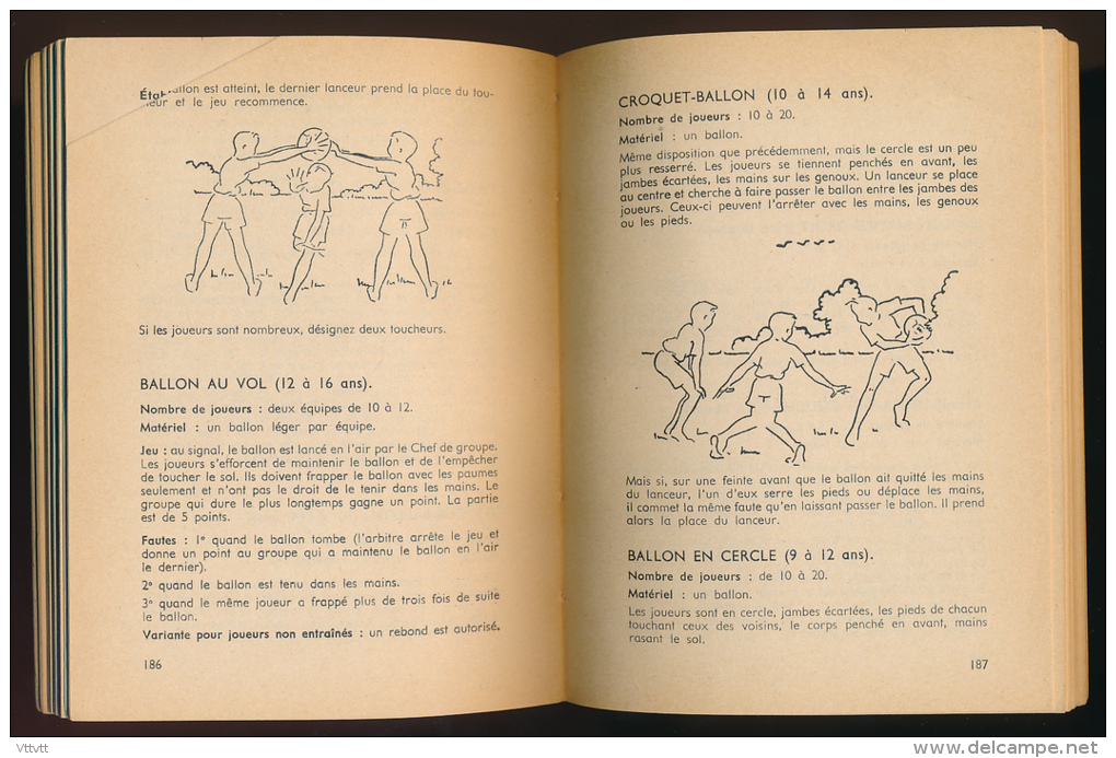 Le Nouveau Livre Des Jeux (1965) : JEUX D'INTERIEUR (Tome 1), E. Guillen, 800 Jeux D'Eclaireurs Et D'Eclaireuses - Gezelschapsspelletjes