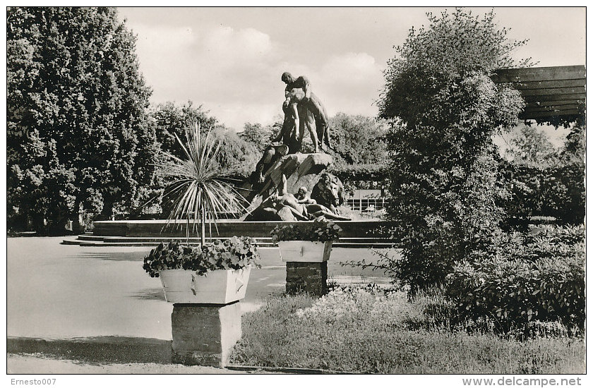 PK-CP Deutschland, Coburg Rosengarten Mit Sintflutbrunnen, Gebraucht, Siehe Bilder!*) - Coburg