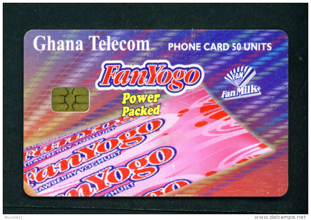 GHANA - Chip Phonecard As Scan - Ghana