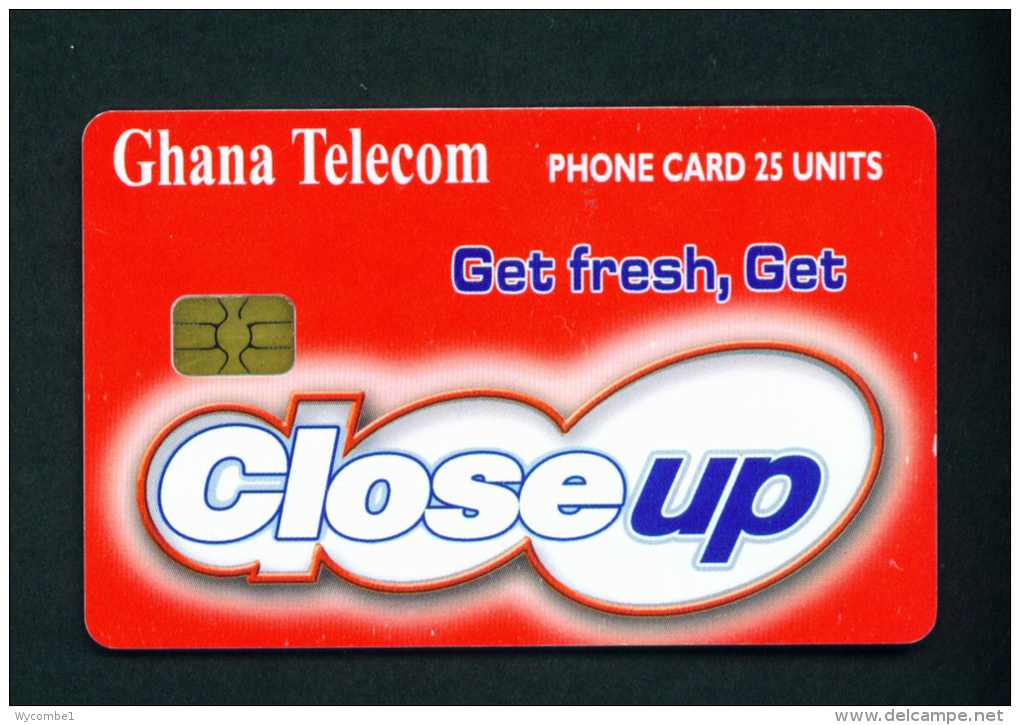 GHANA - Chip Phonecard As Scan - Ghana