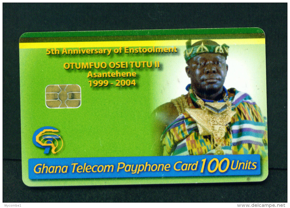 GHANA - Chip Phonecard As Scan - Ghana
