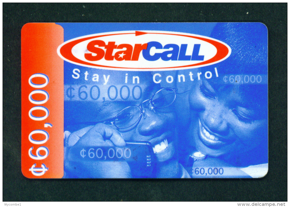 GHANA - Remote Phonecard As Scan - Ghana