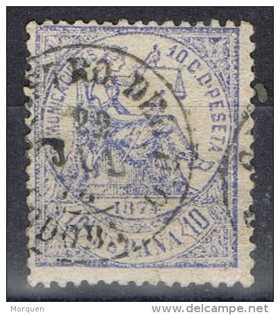 Sello 10 Cts Alegoria Justicia 1974, Fechador CASTRO Del RIO (Cordoba), Num 145 º - Used Stamps